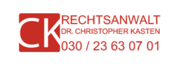 Rechtsanwalt Dr. Christopher Kasten