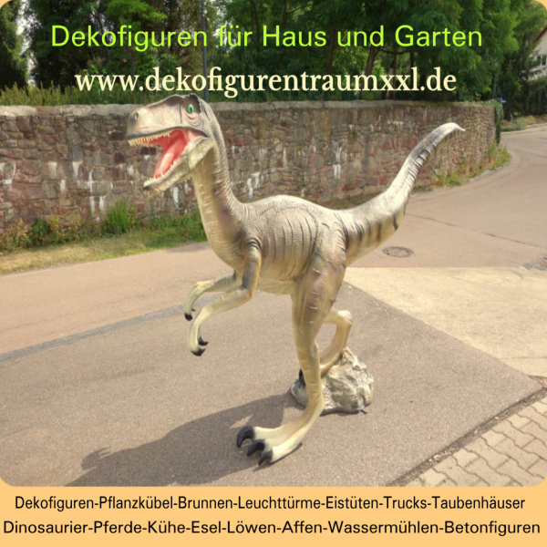 Dekofigurenshop für Haus und Garten - vom Zwerg bis zum Dinosaurier